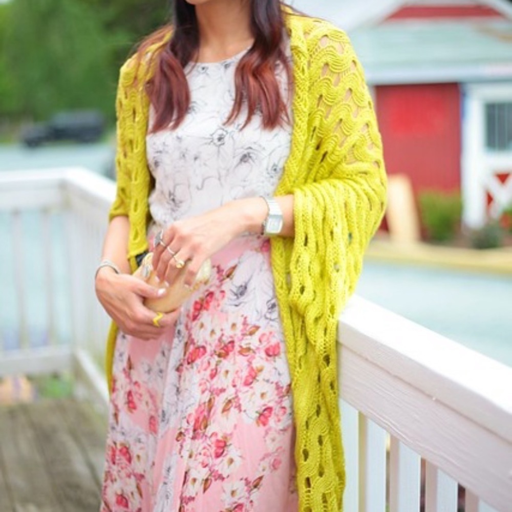 Anthropologie Varun Bahl Floral Dress